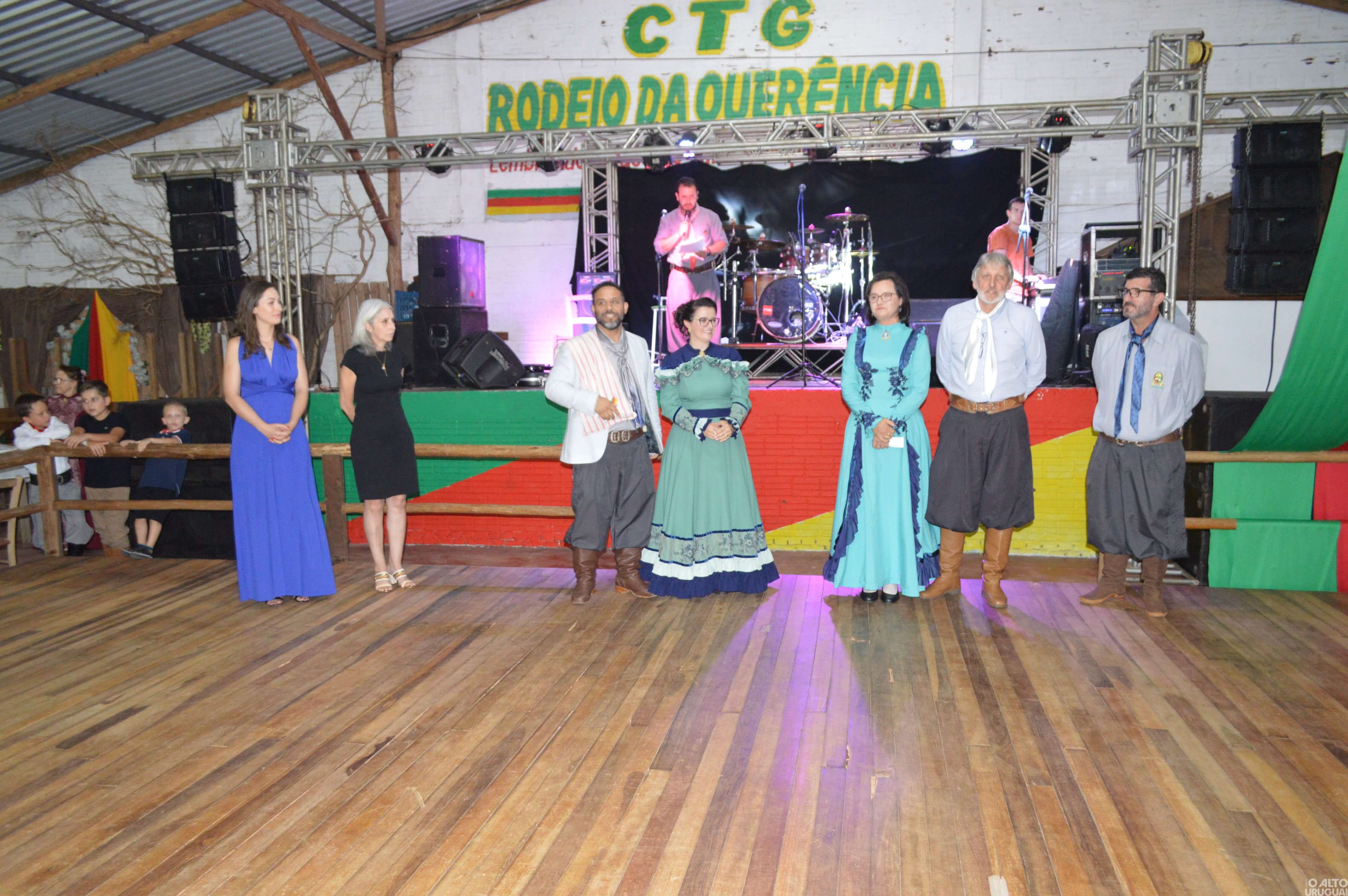 Diego Bertoletti da Rocha toma posse como patrão do CTG Rodeio da Querência