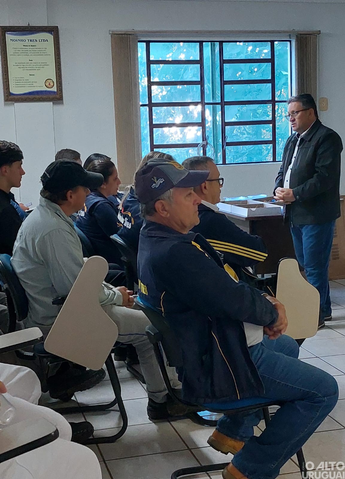 Moinho Tres celebra 80 anos com café da manhã especial para colaboradores