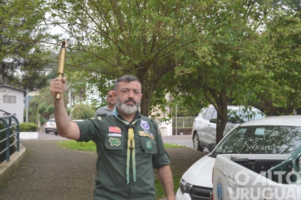 Centelha do Fogo Simbólico da Pátria chega a FW