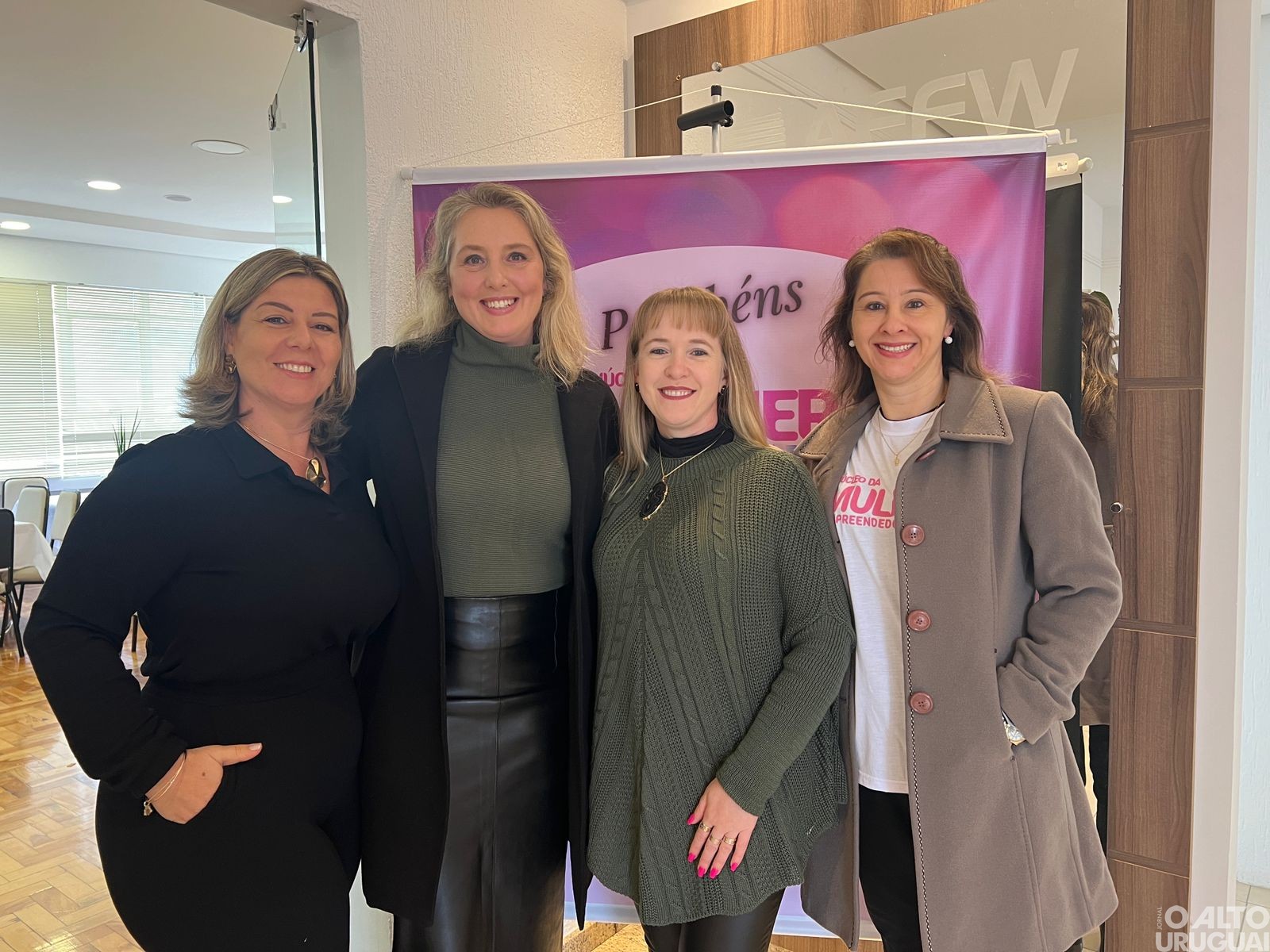 Liderança feminina é destaque na AEFW