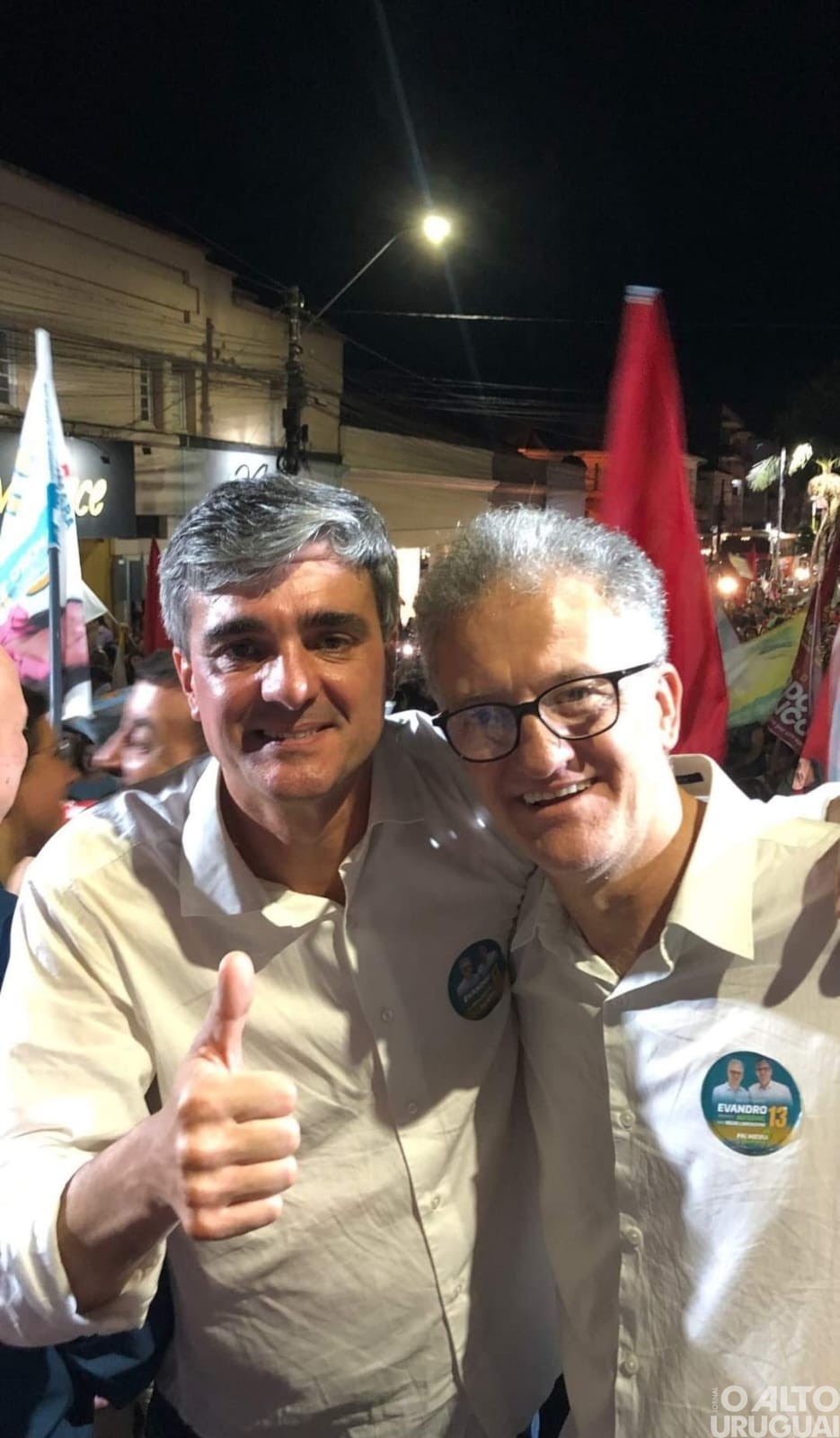 Evandro vence a disputa e é reeleito prefeito de Palmeira das Missões