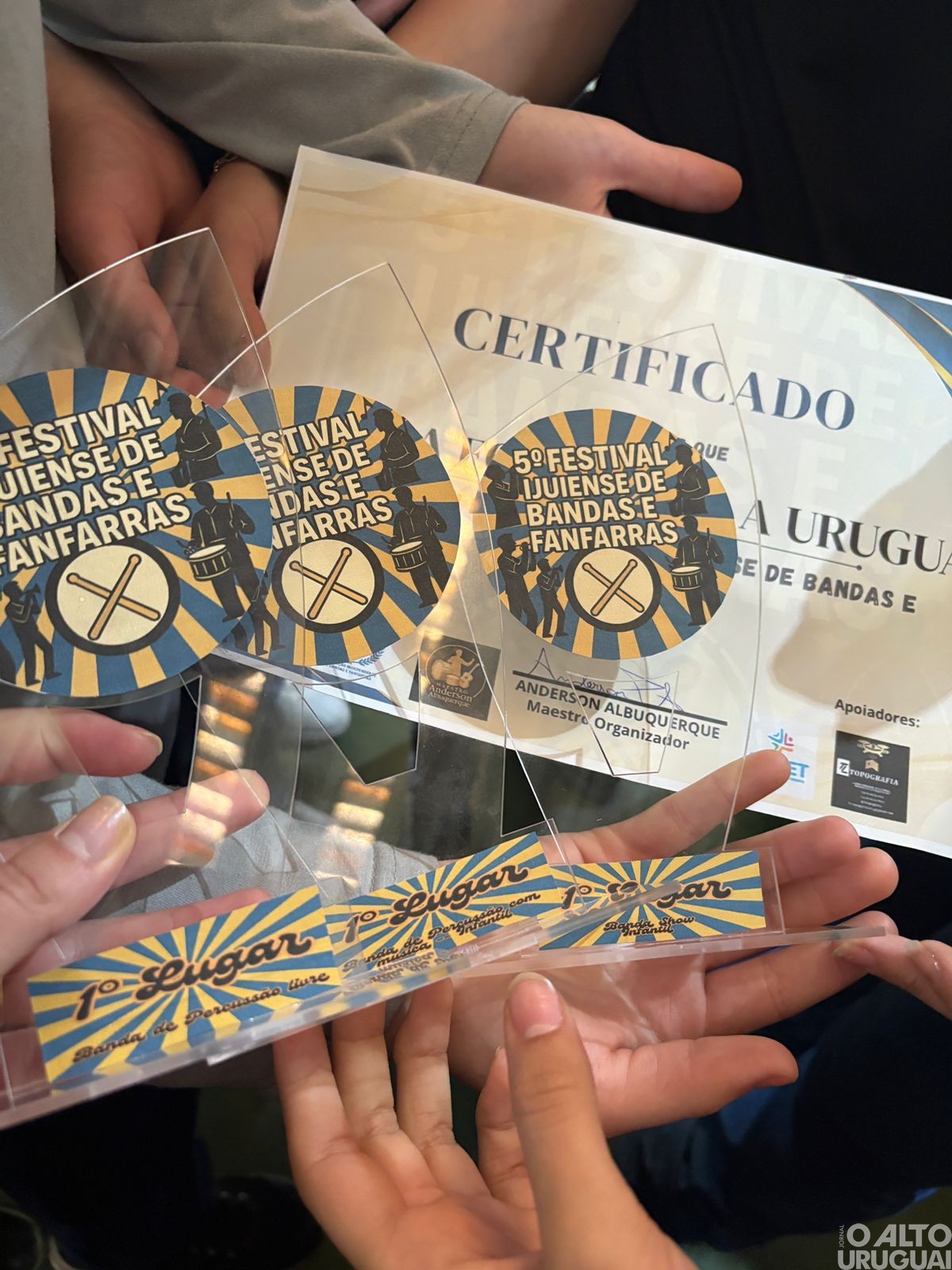 Banda Marcial Municipal Fortaleza do Alto Uruguai de Seberi é destaque em competição