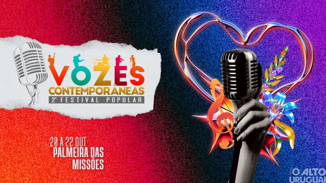 2º Festival Popular Vozes Contemporâneas é realizado em Palmeira das Missões
