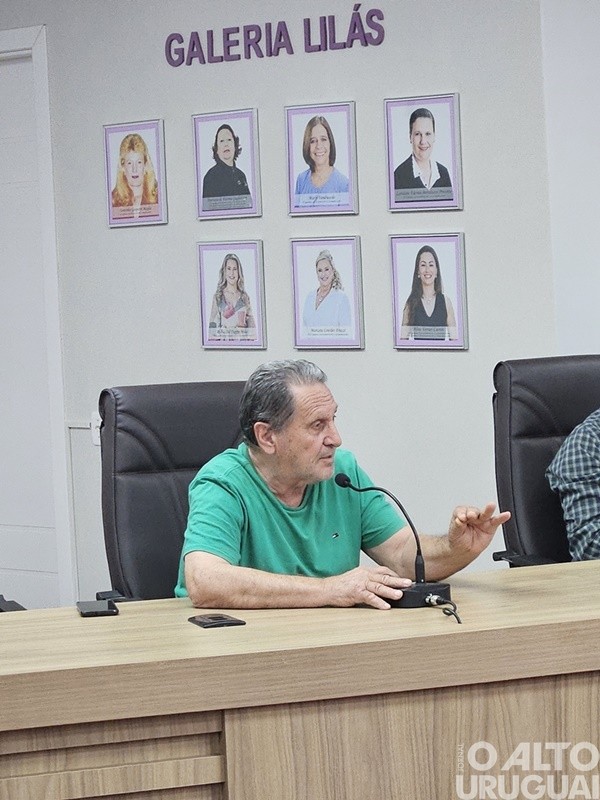 Iluminação pública é tema de audiência em Frederico Westphalen