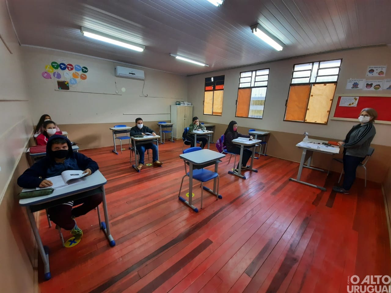 Rede municipal de Vista Alegre retoma atividades presenciais