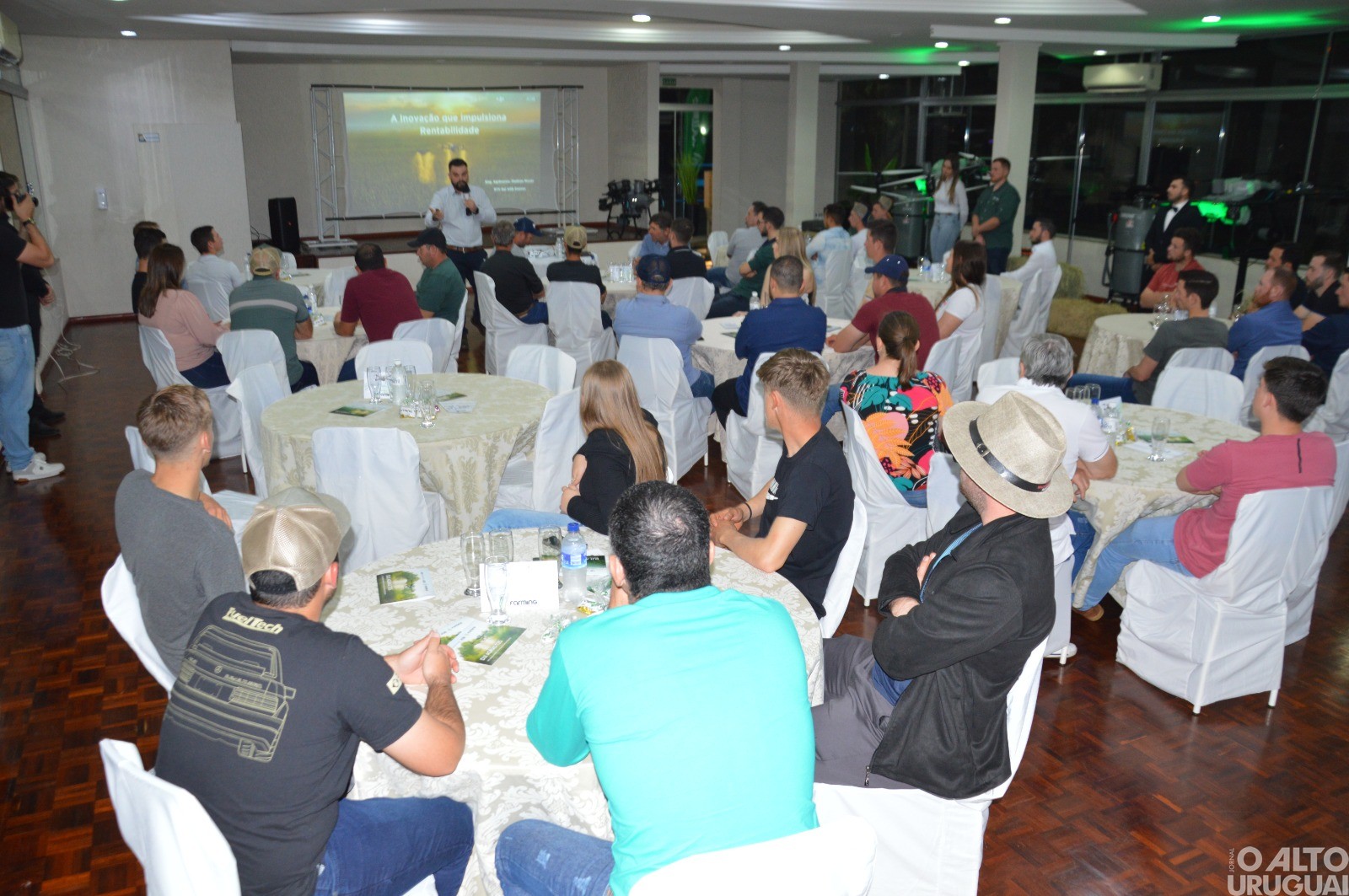 Farming Solutions lança drones Agras T25 e T50 em evento em FW