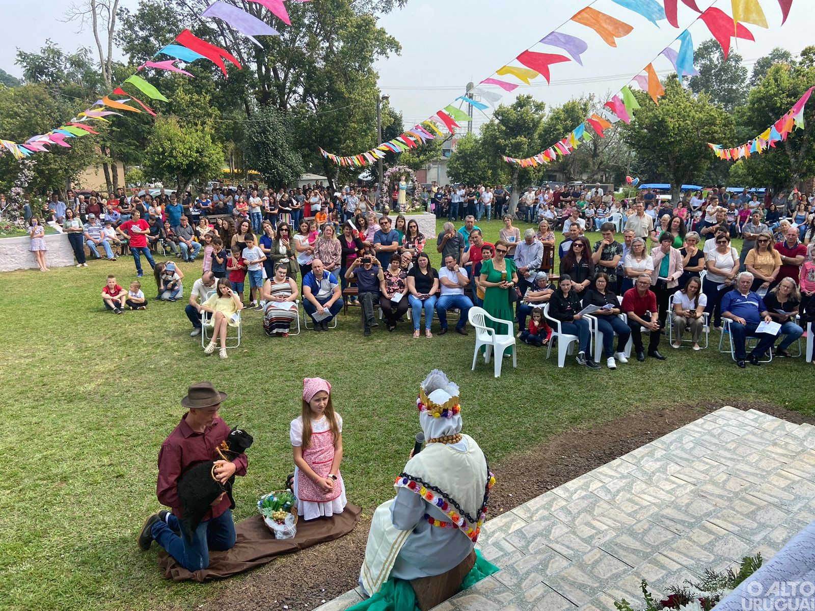 Romaria de Nossa Senhora da Salette reúne grande número de fiéis em Iraí