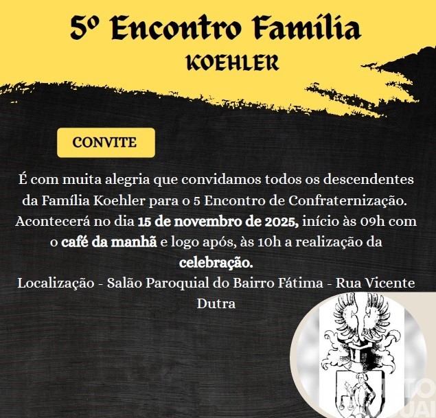 Família Koehler promove "5º Encontro das Gerações" em FW