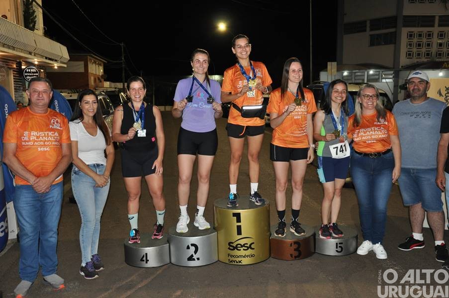 Mais de 150 atletas participam da Rústica de Planalto