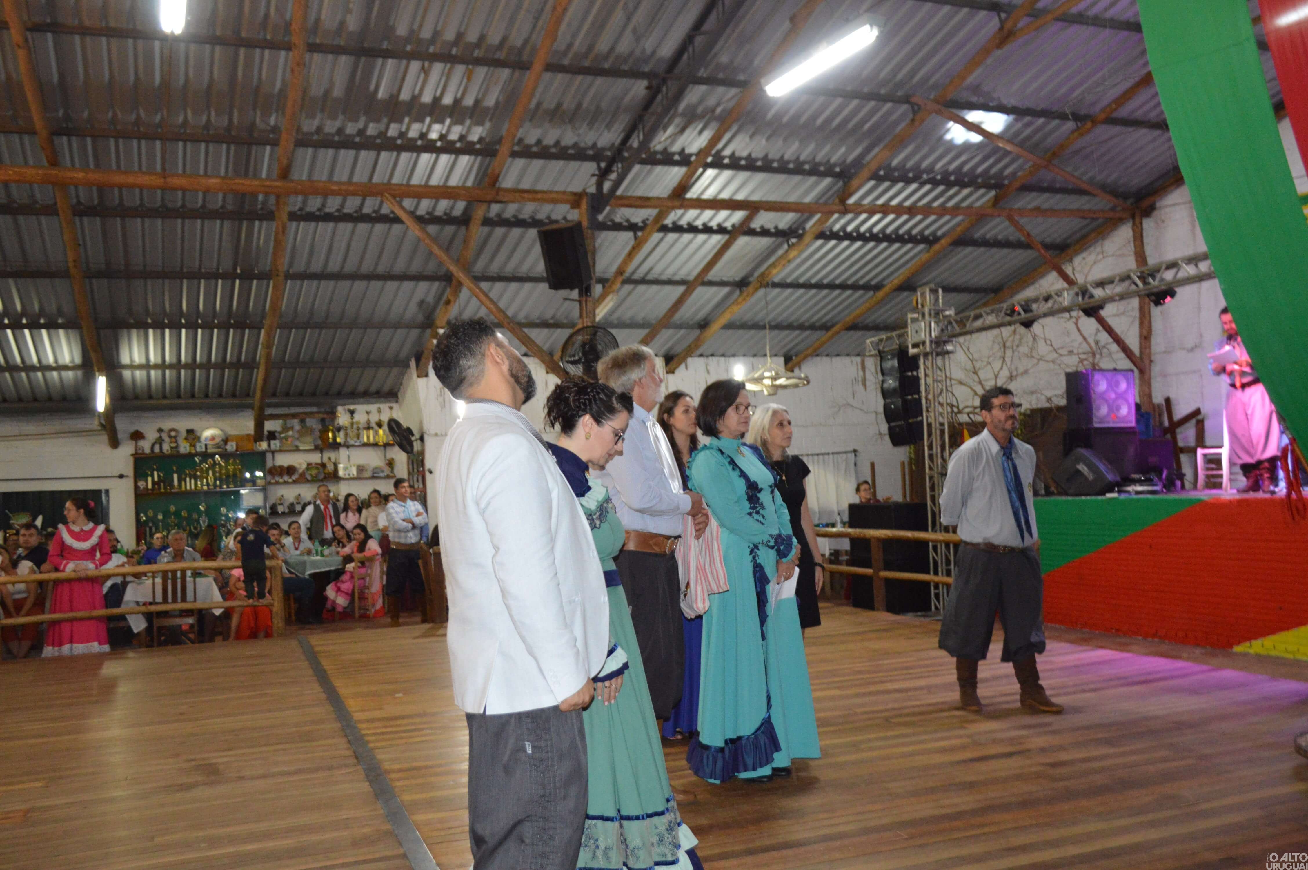 Diego Bertoletti da Rocha toma posse como patrão do CTG Rodeio da Querência