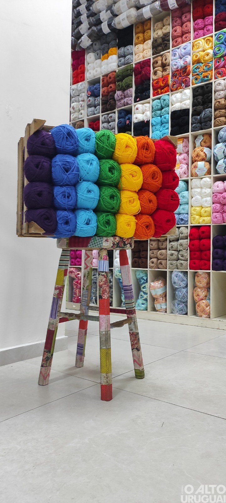 “Se a vida lhe der retalhos, faça artesanato”