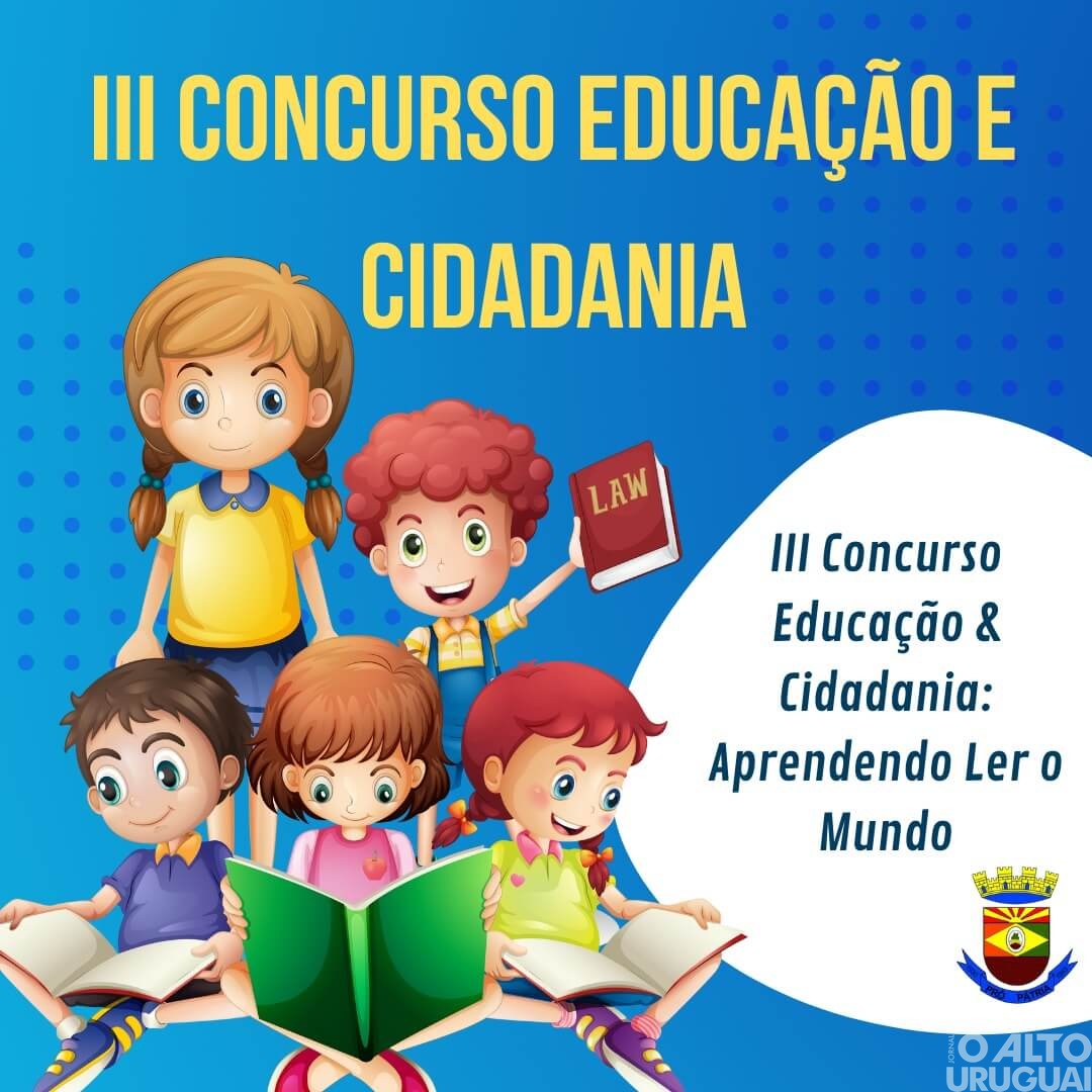 Administração de Alpestre promove o 3º Concurso Educação & Cidadania