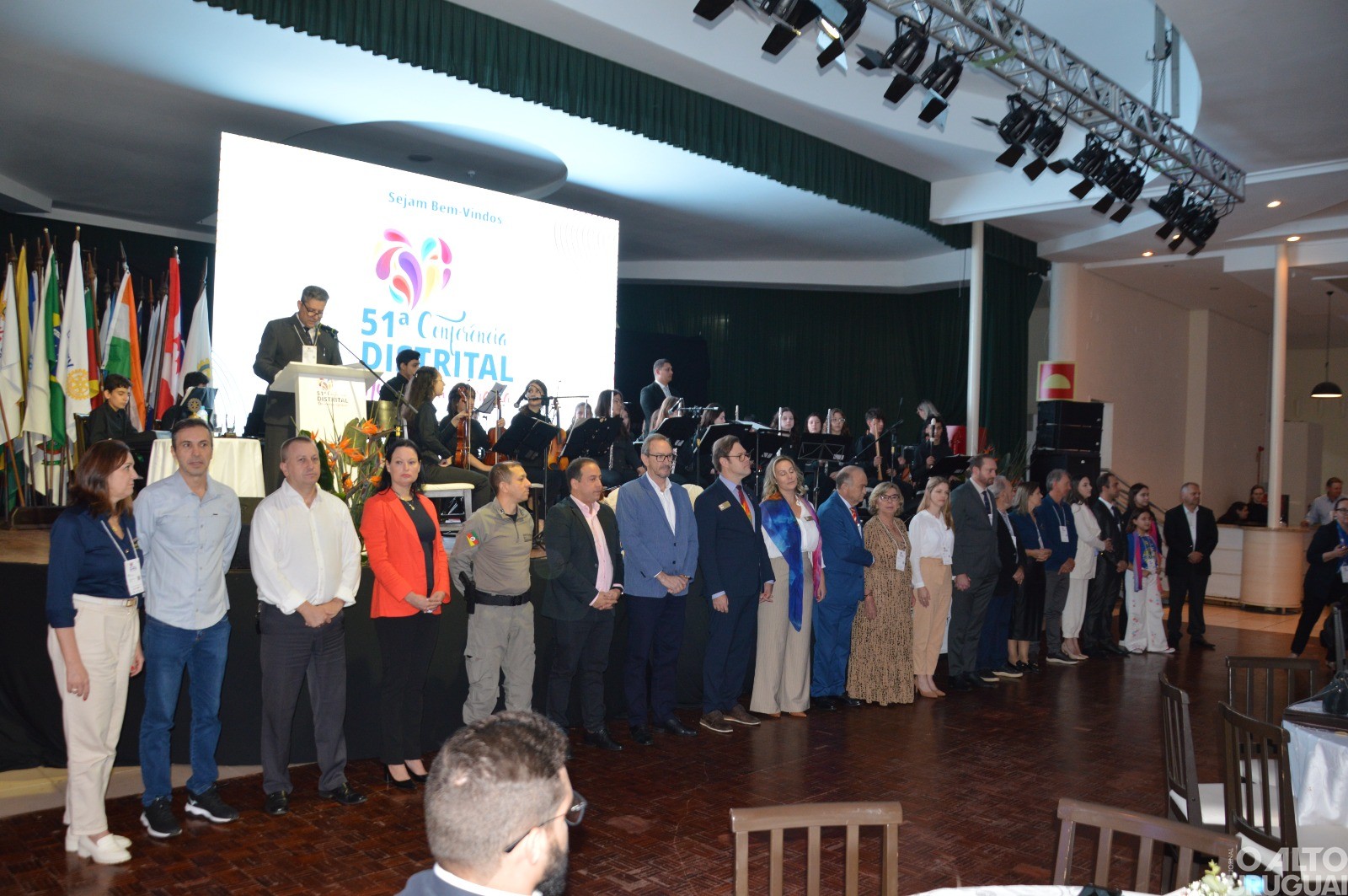 Mais de 300 pessoas participam da 51ª Conferência Distrital do Rotary em FW