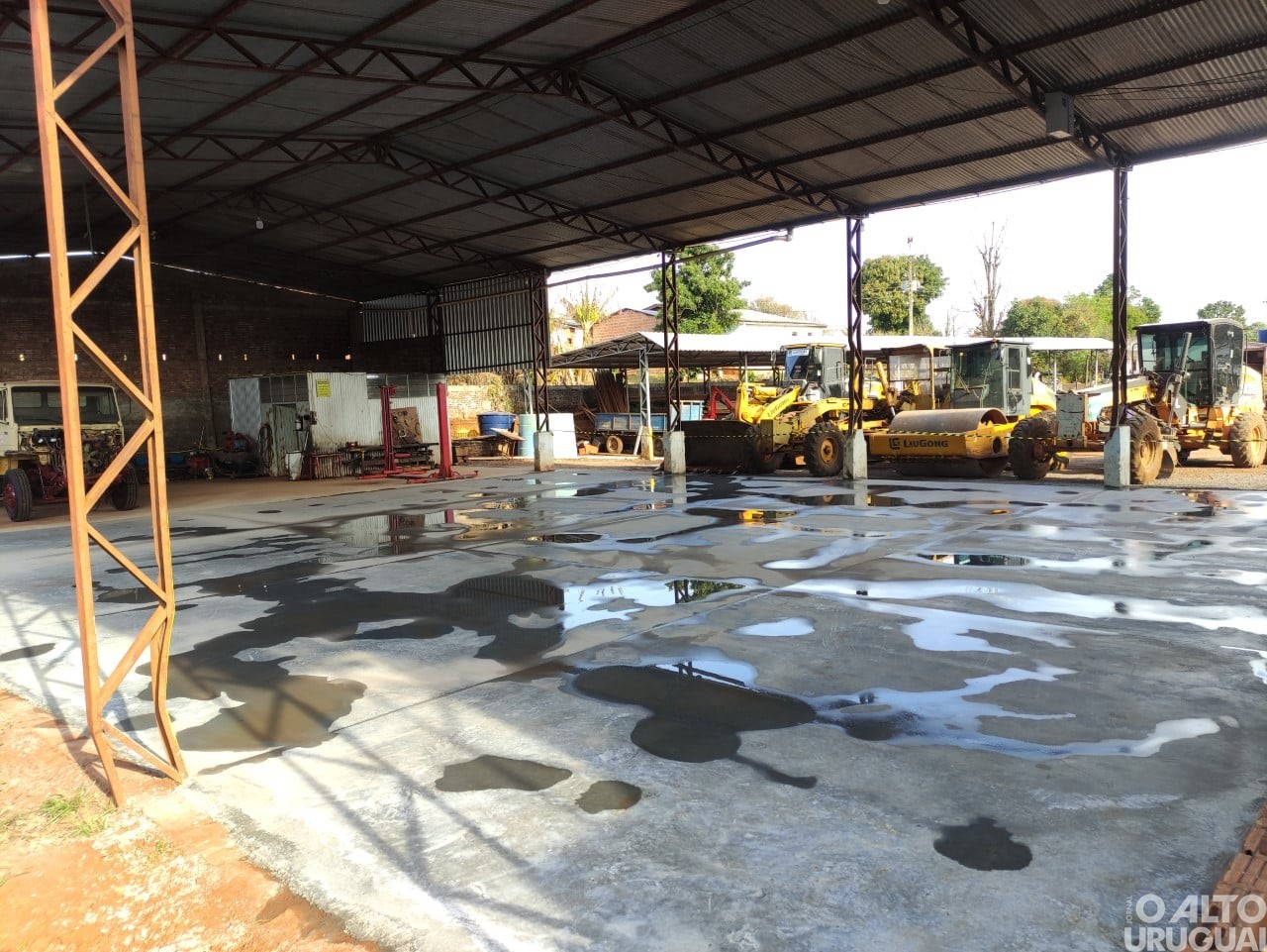 Parque de máquinas de Jaboticaba recebe melhorias