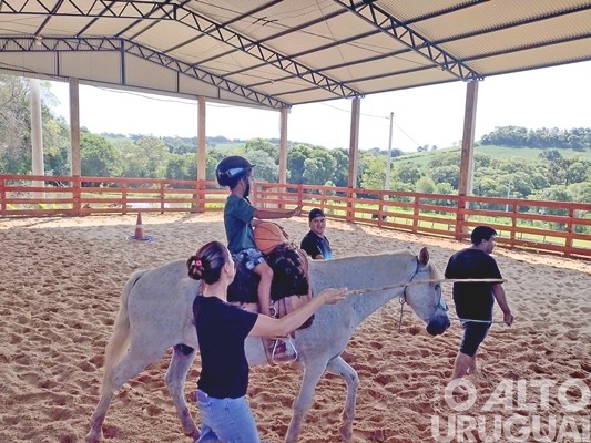 Equoterapia para melhorar a saúde e o bem-estar de todos