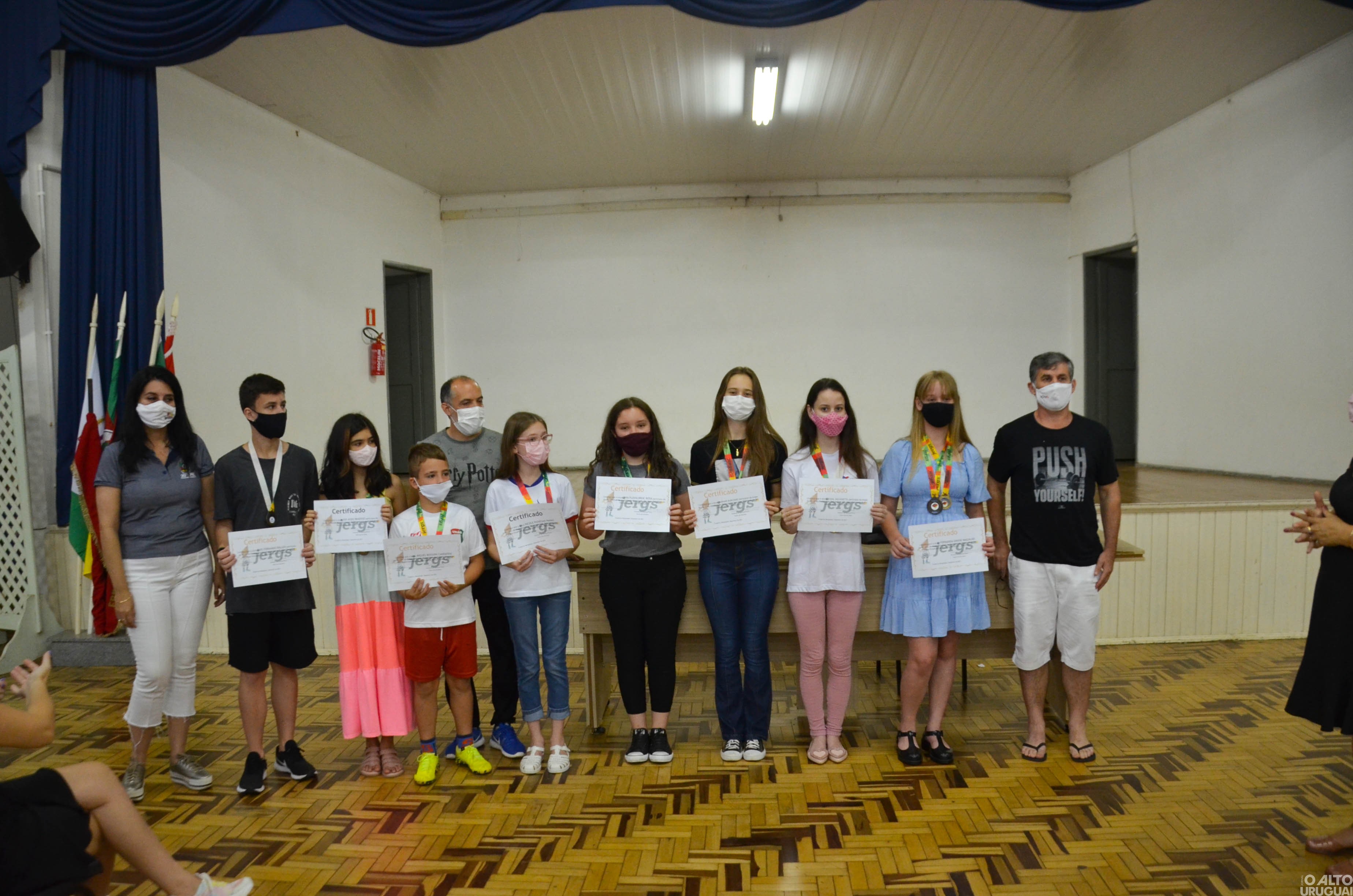 Alunos da Escola Cardeal Roncalli são destaques no Jergs