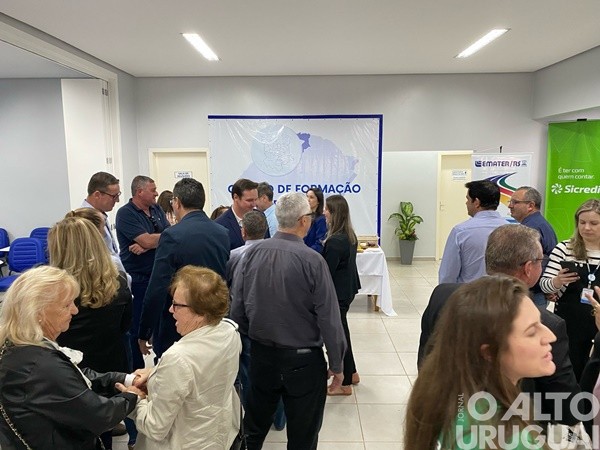 Centro de Formação da Emater é inaugurado durante a Expofred 2025