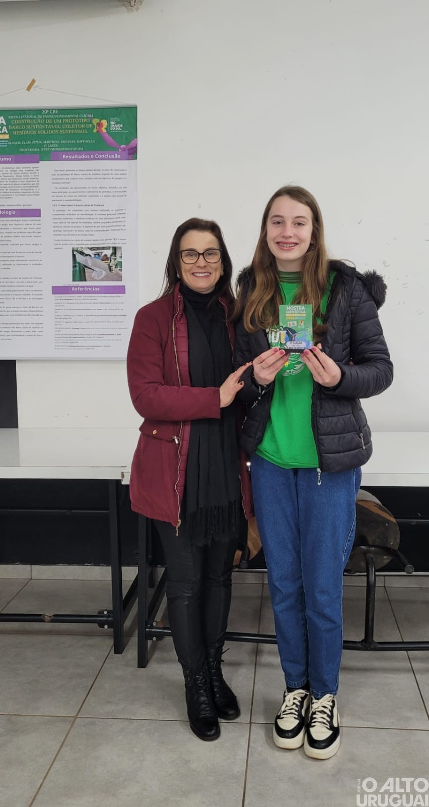 Alunas da Escola Caiçara conquistam destaque em Mostra Cultural Regional