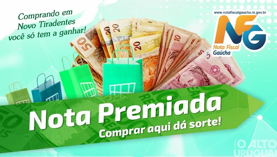 Novo Tiradentes: campanha Nota Premiada sorteará 20 vales-compras