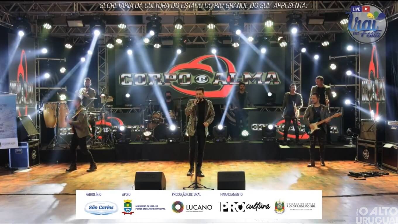 Live “Iraí em festa” prossegue nesta sexta-feira e sábado