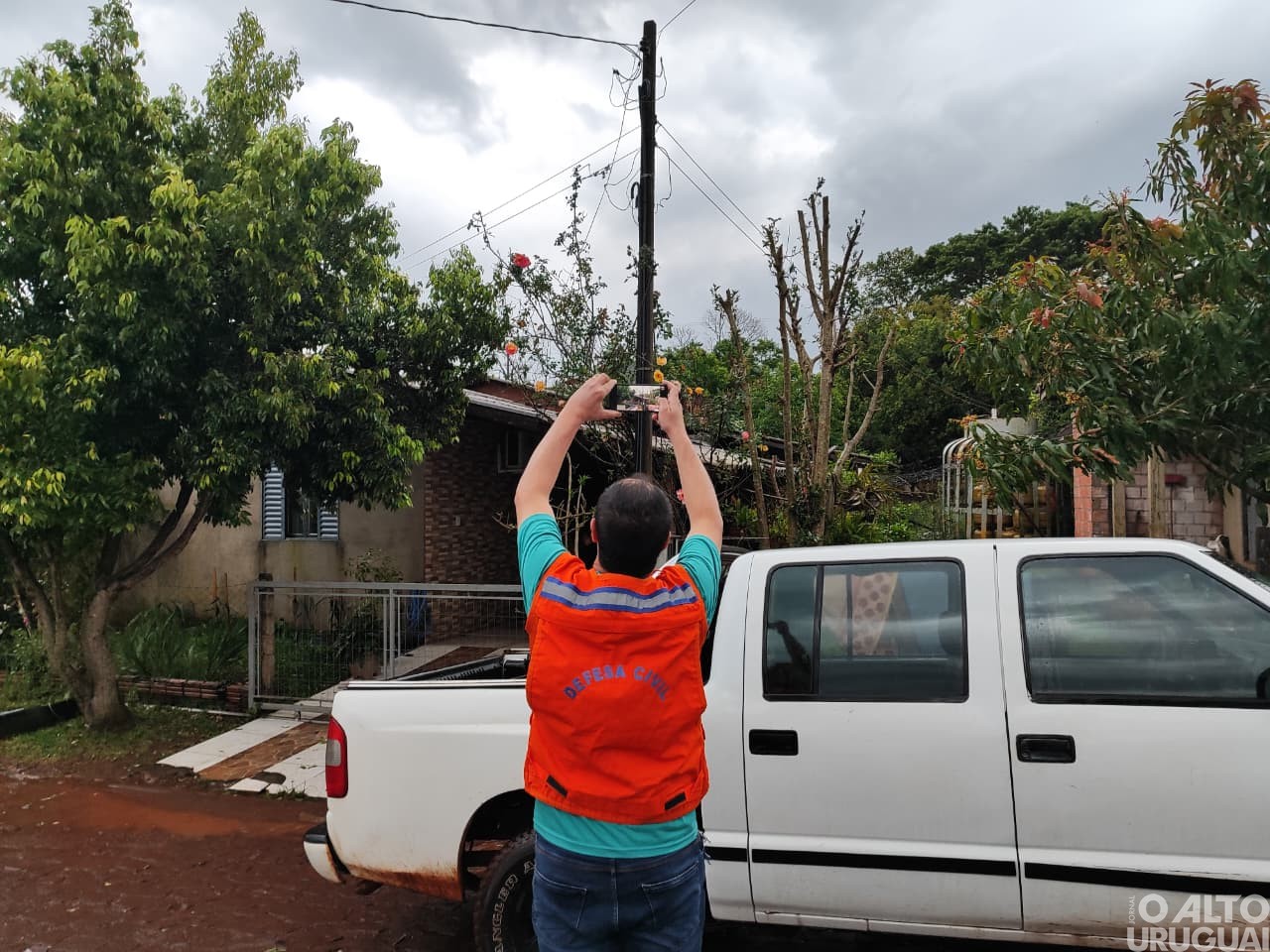 Granizo causa estragos em municípios da região