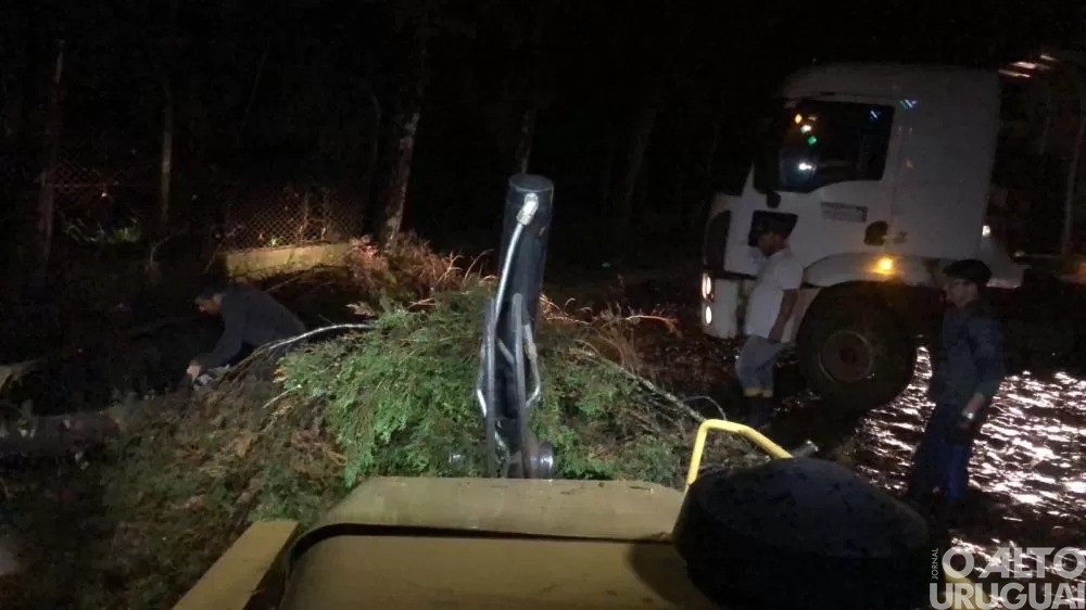 Temporal atinge o município de Palmeira das Missões