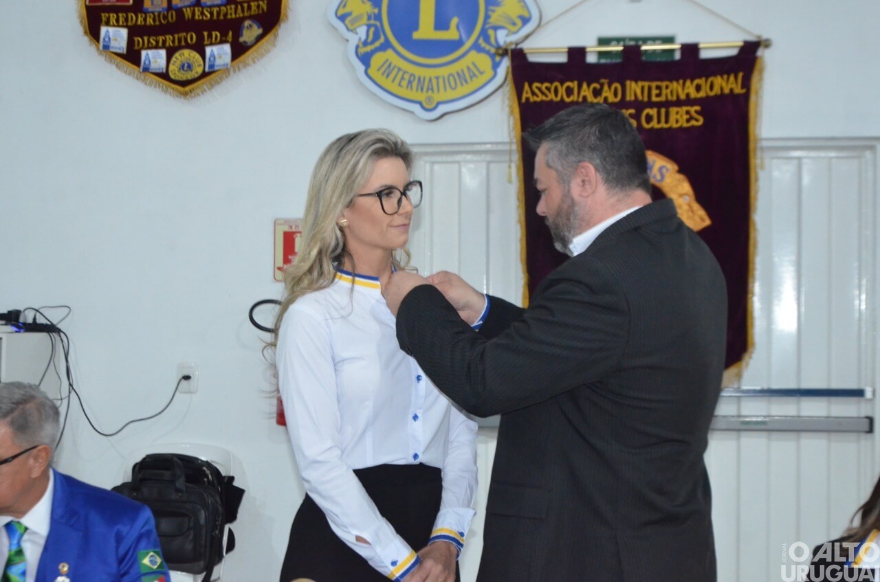 Lions Clube de FW dá posse a sua nova diretoria