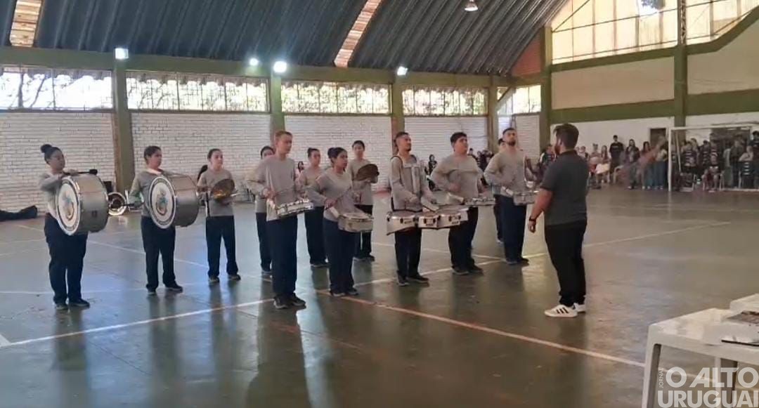 Banda Marcial Municipal Fortaleza do Alto Uruguai de Seberi é destaque em competição