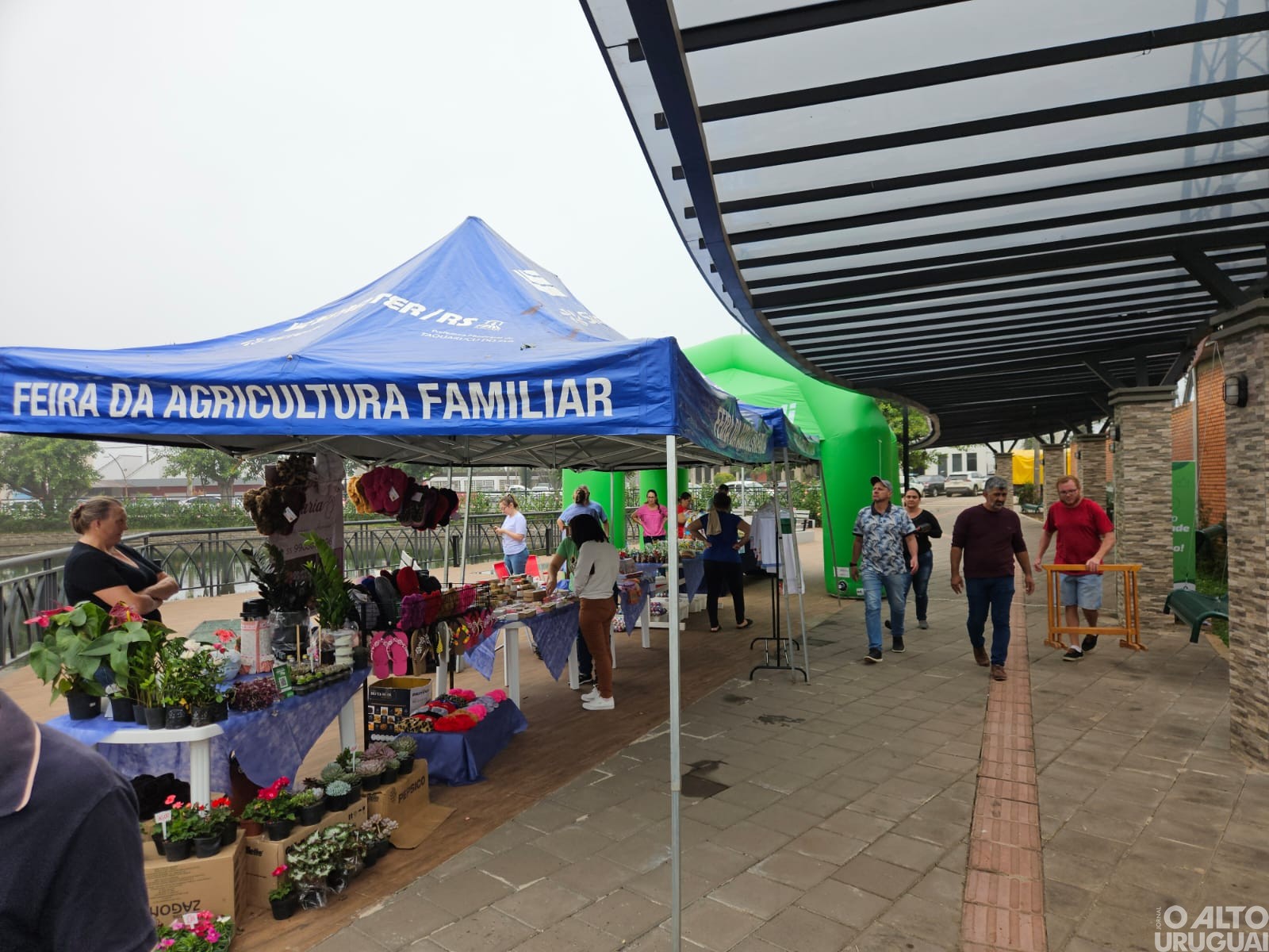 Feira do Peixe Vivo e da Agricultura Familiar inicia em Palmitinho