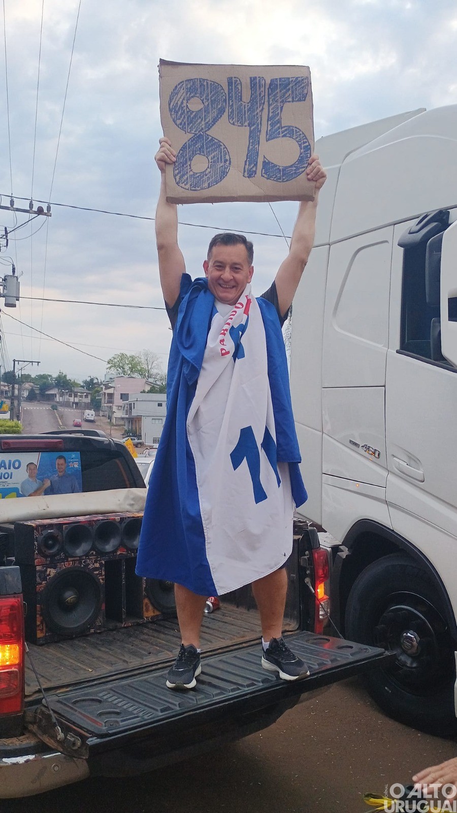 Luiz Carlos Benedette é o novo prefeito de Novo Tiradentes