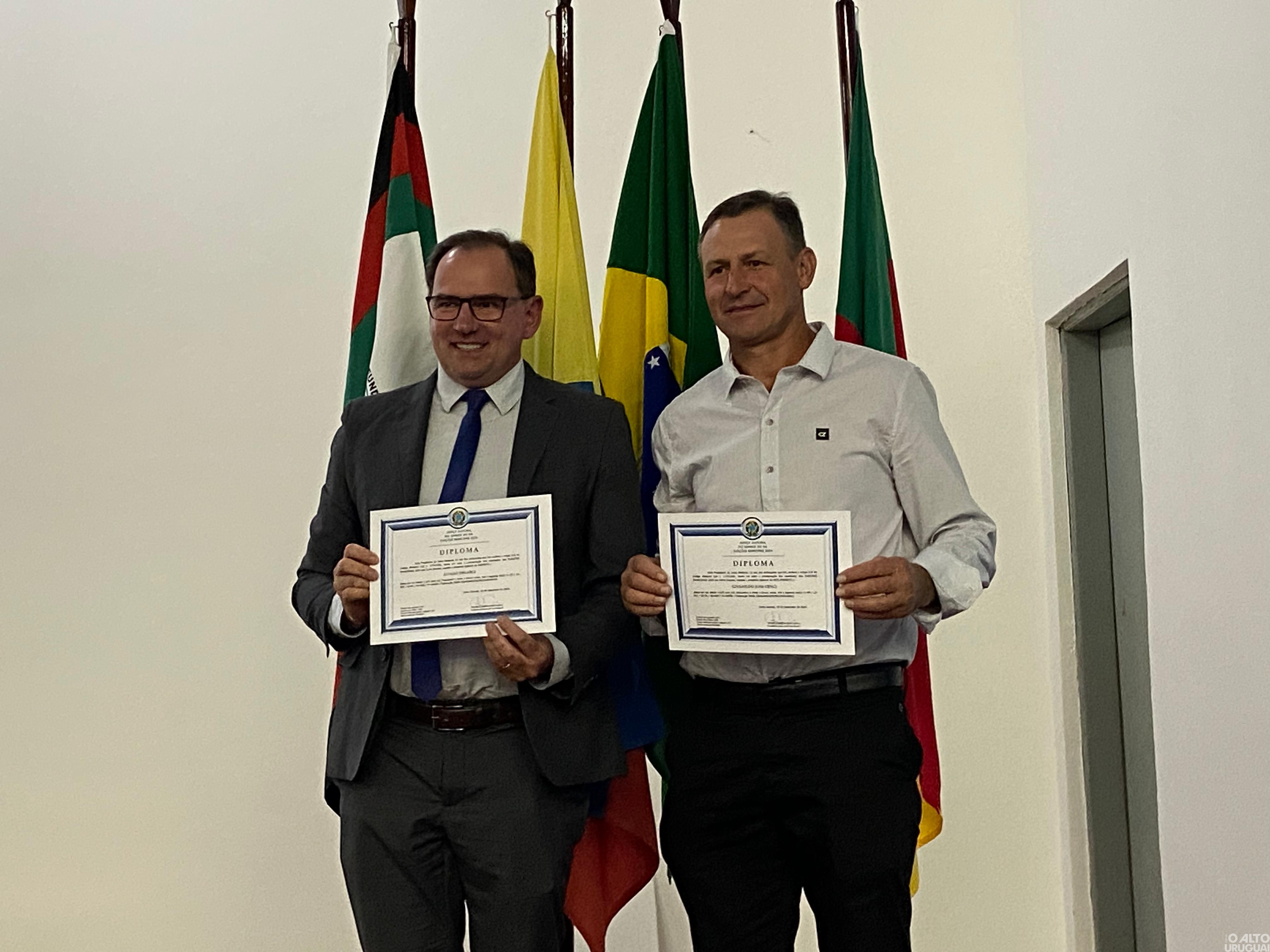 Diplomados eleitos nos municípios da 64ª Zona Eleitoral