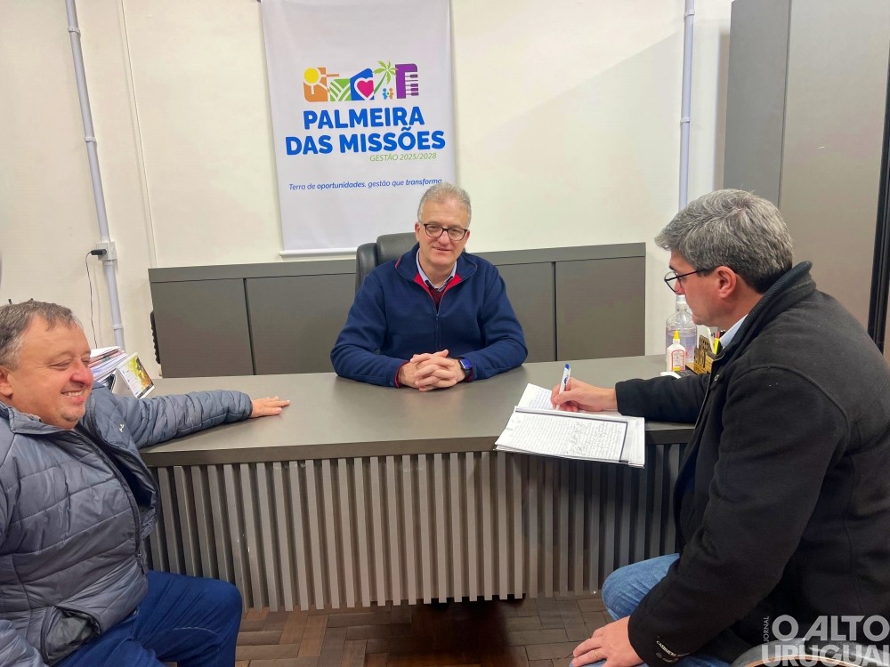 Regis Lorenzoni assume Prefeitura de Palmeira das Missões por quatro dias