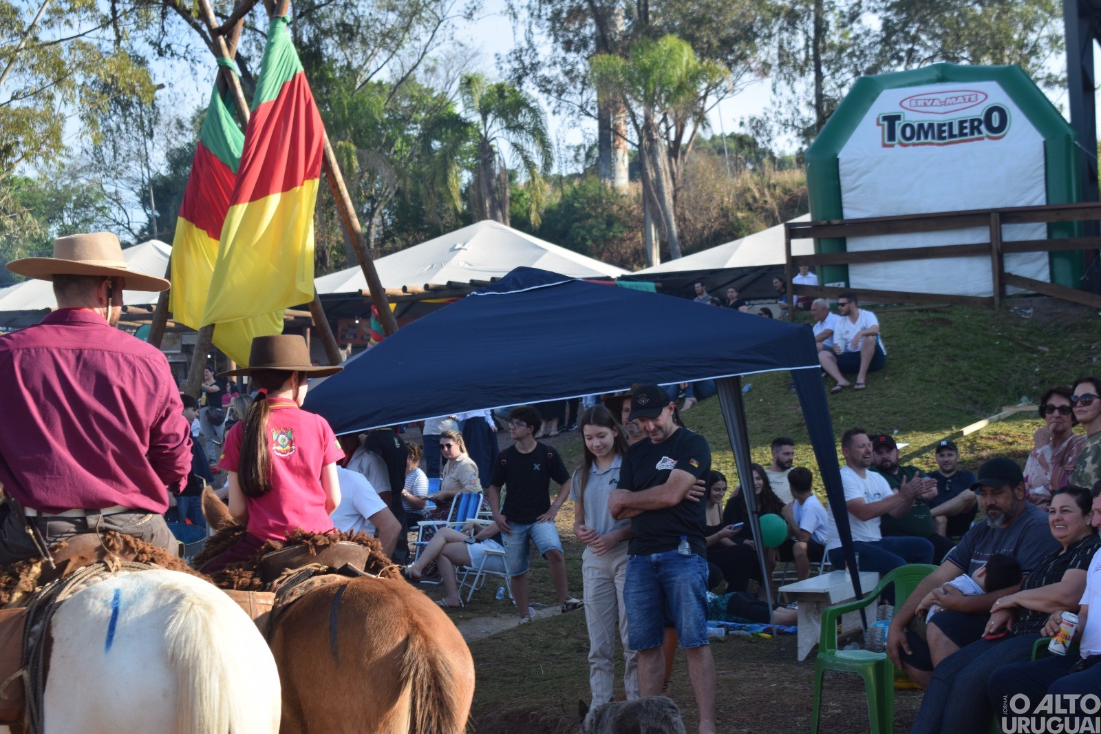 Desfile Farroupilha é realizado em FW