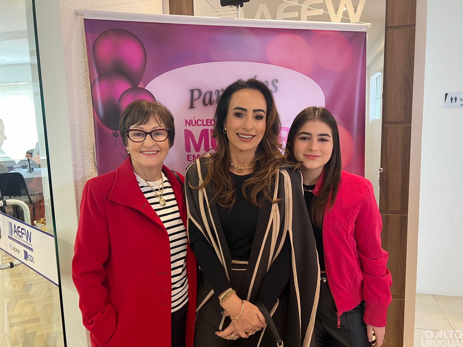 Liderança feminina é destaque na AEFW