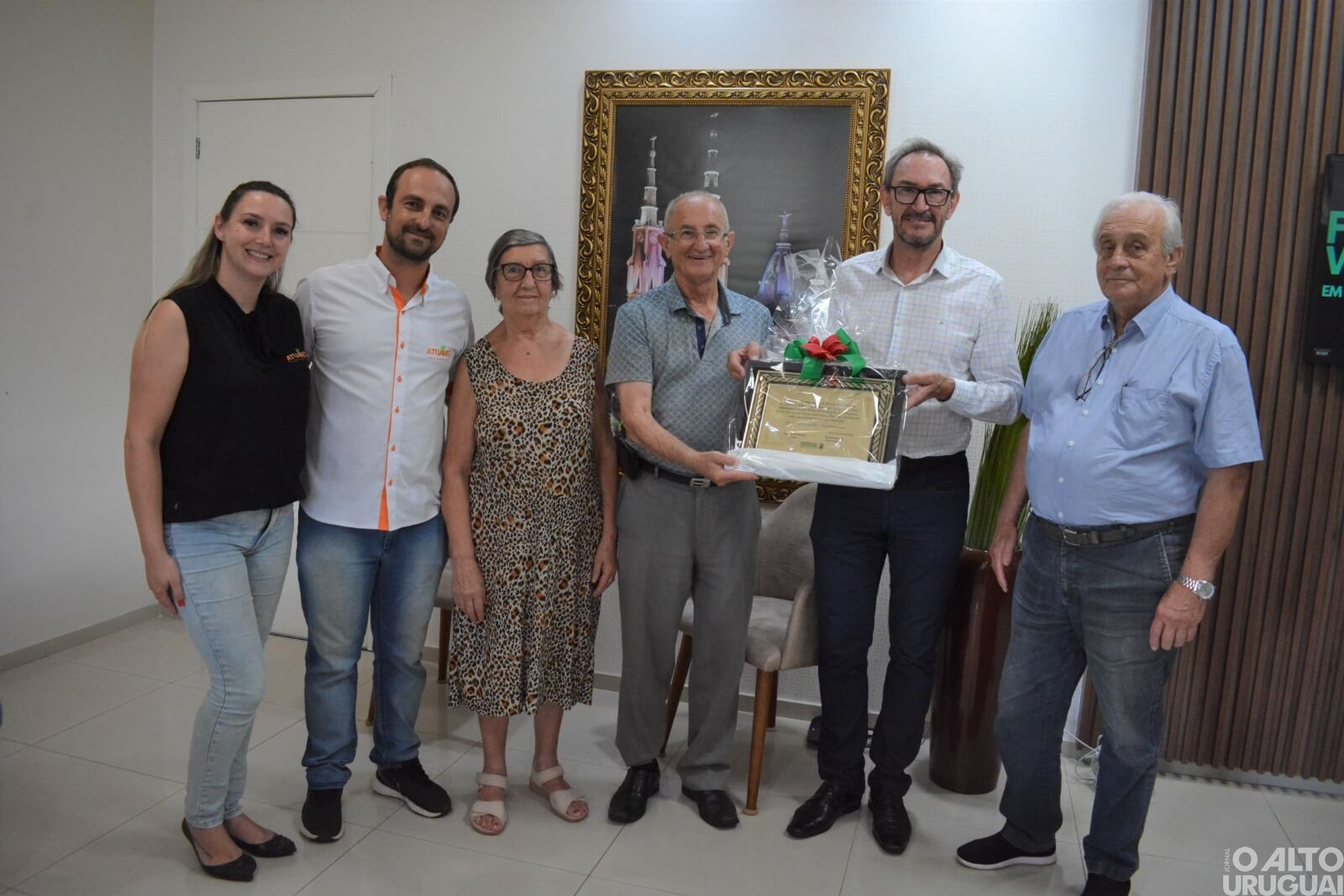 Administração de FW homenageia Wilson Ferigollo