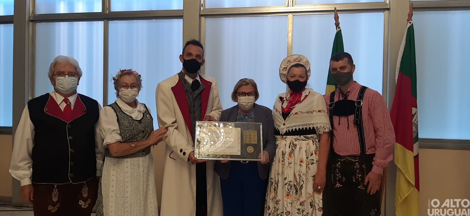 Centro Cultural 25 de Julho recebe Medalha da 55ª Legislatura da ALRS