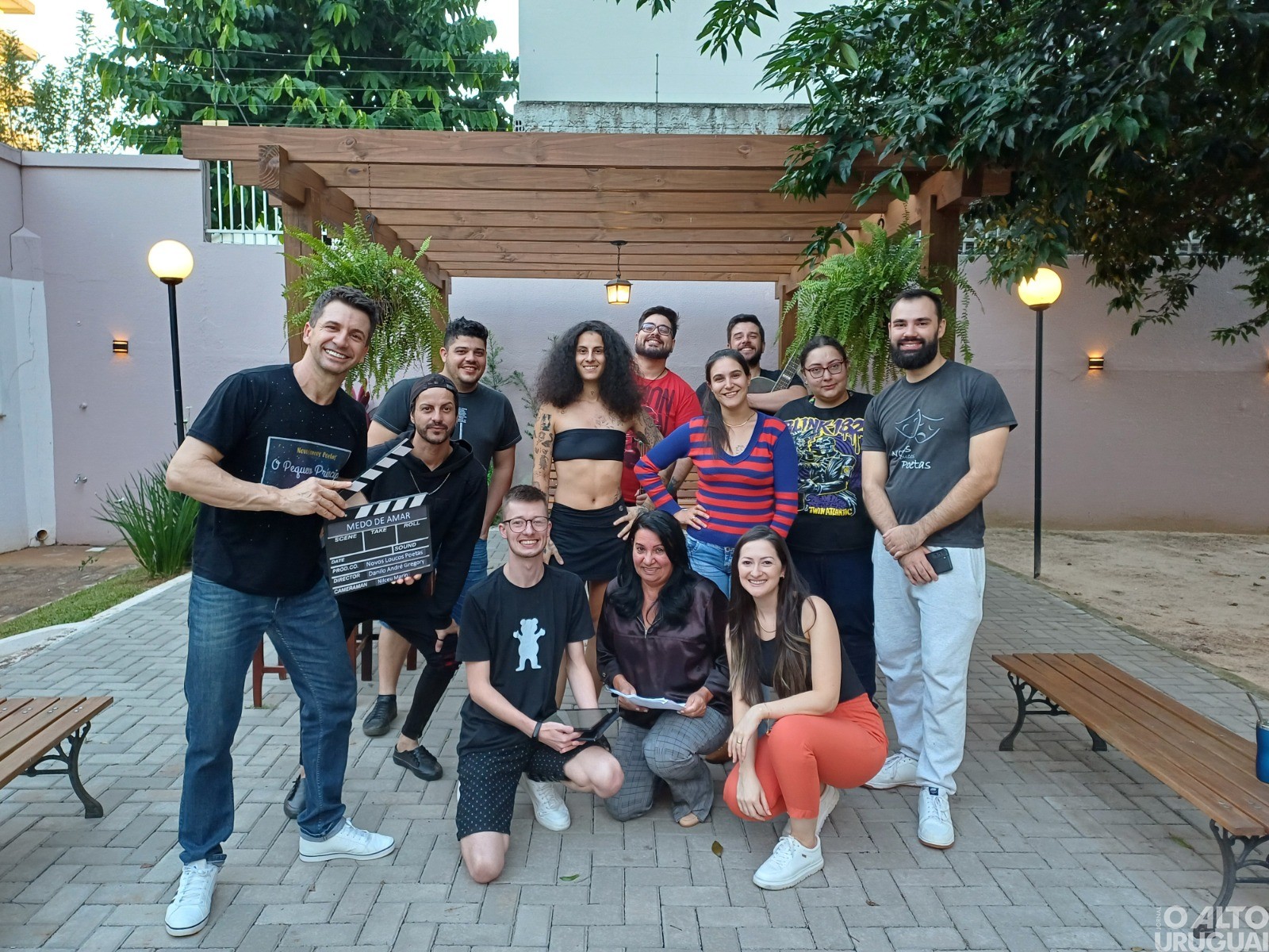 Iniciam gravações do curta-metragem “Medo de amar”