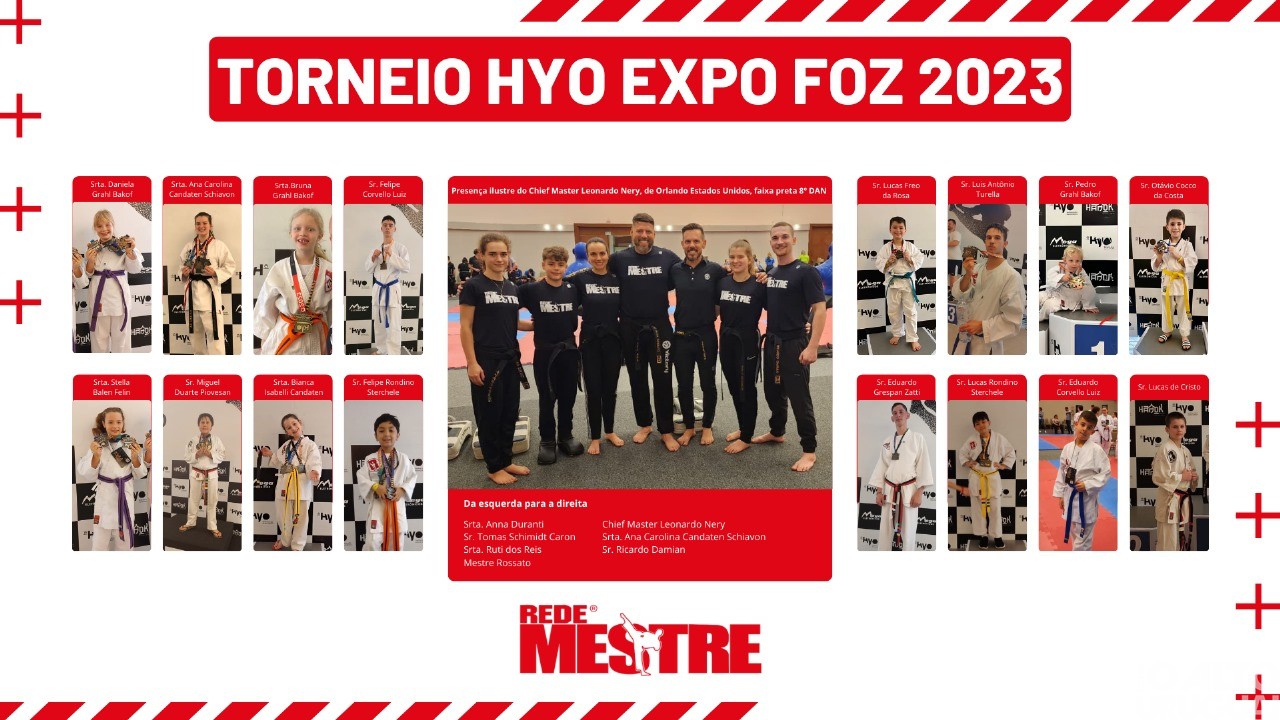 Alunos da Rede Mestre participam do HYO Expo Foz 2023