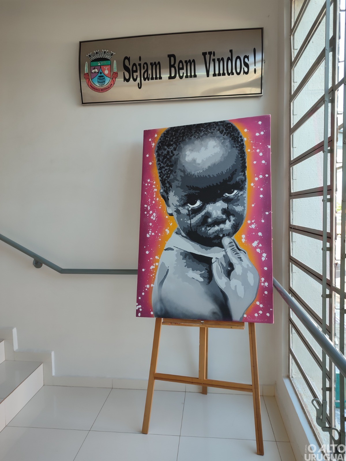 Câmara de Vereadores de FW recebe Exposição de Arte da artista plástica Valéria Pinheiro