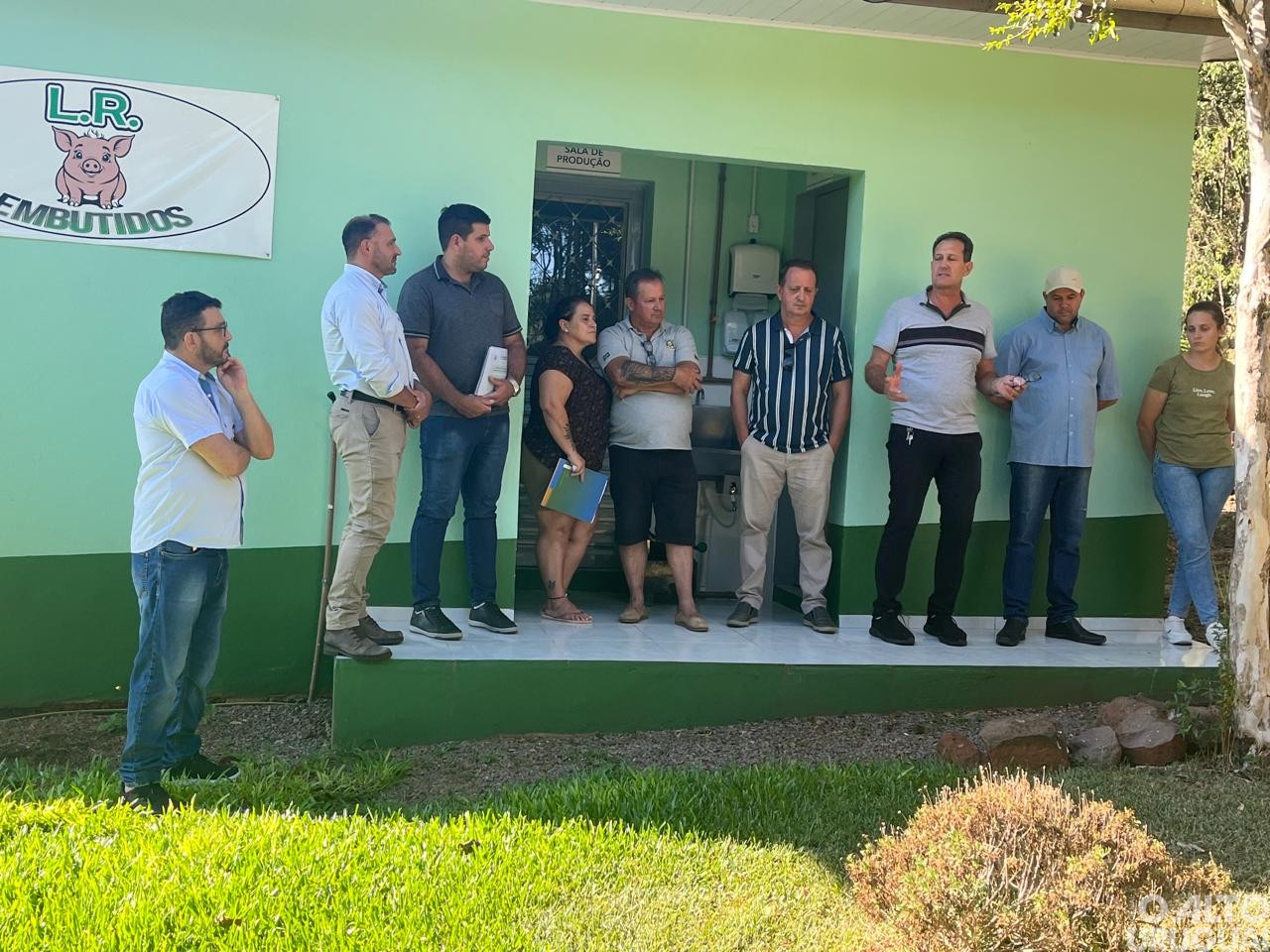 Agroindústria familiar L.R. Embutidos é inaugurada em Caiçara