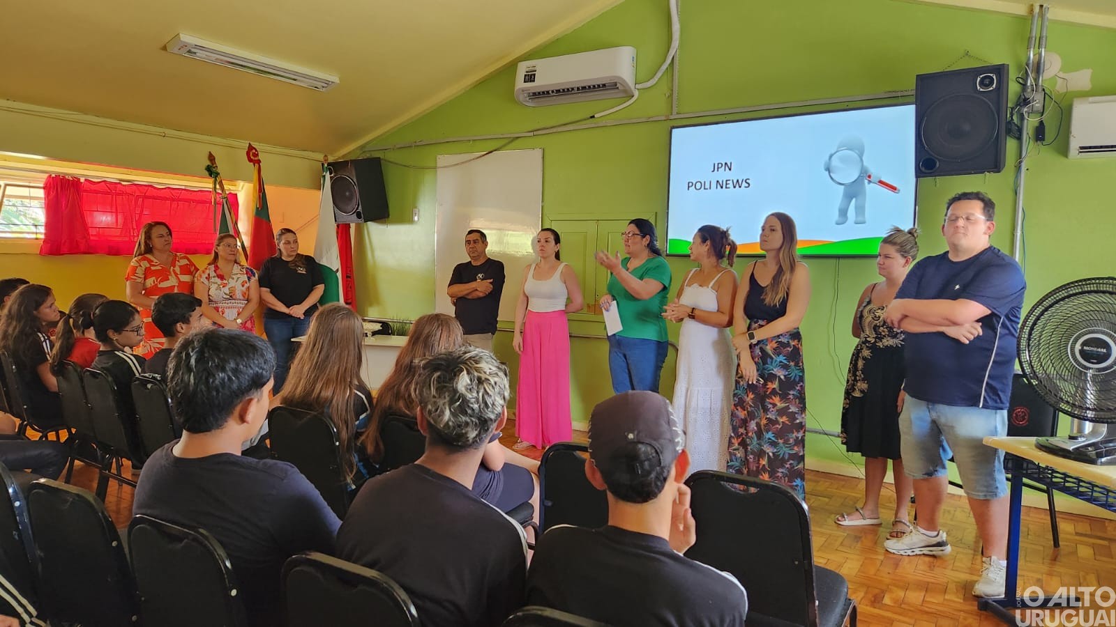 E.E. Palmeira das Missões Realiza primeira feira de eletivas com ensino médio integral