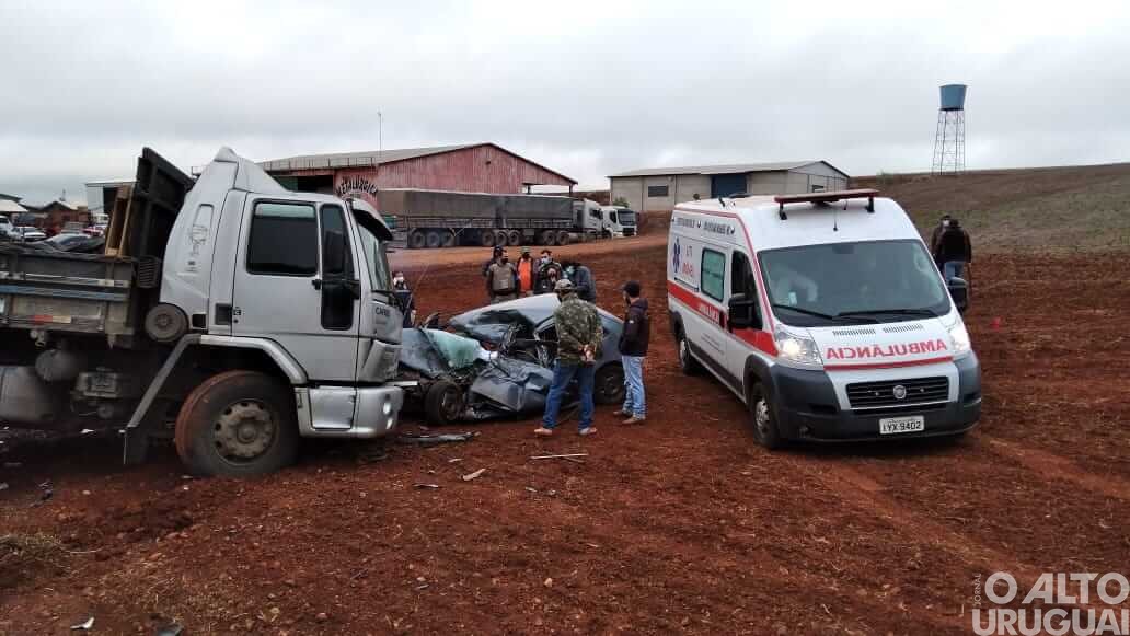 Uma pessoa morre em acidente na BR-386 em Boa Vista das Missões