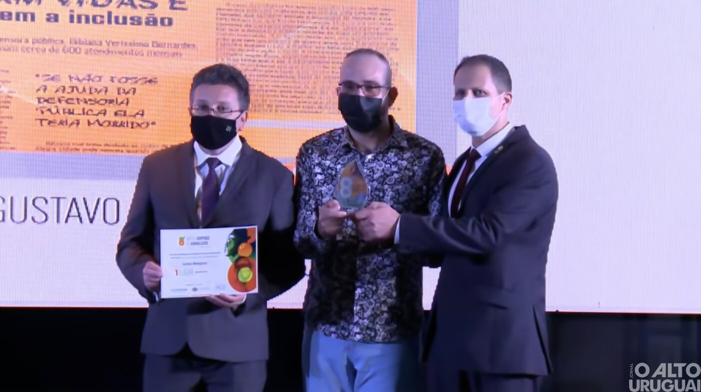 8º Prêmio ADPERGS: jornalista do AU conquista 1º lugar na categoria impresso