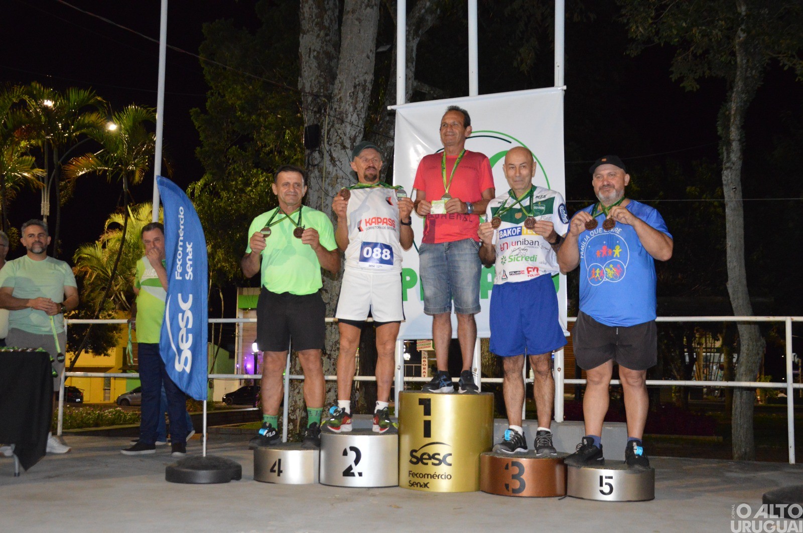 Rústica de aniversário de Planalto reúne 170 atletas