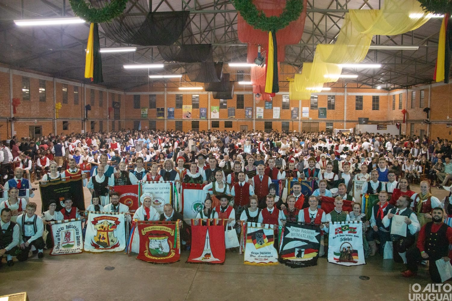 Centro Cultural 25 de Julho participa de 17º Encontro de Grupos Folclóricos em Augusto Pestana