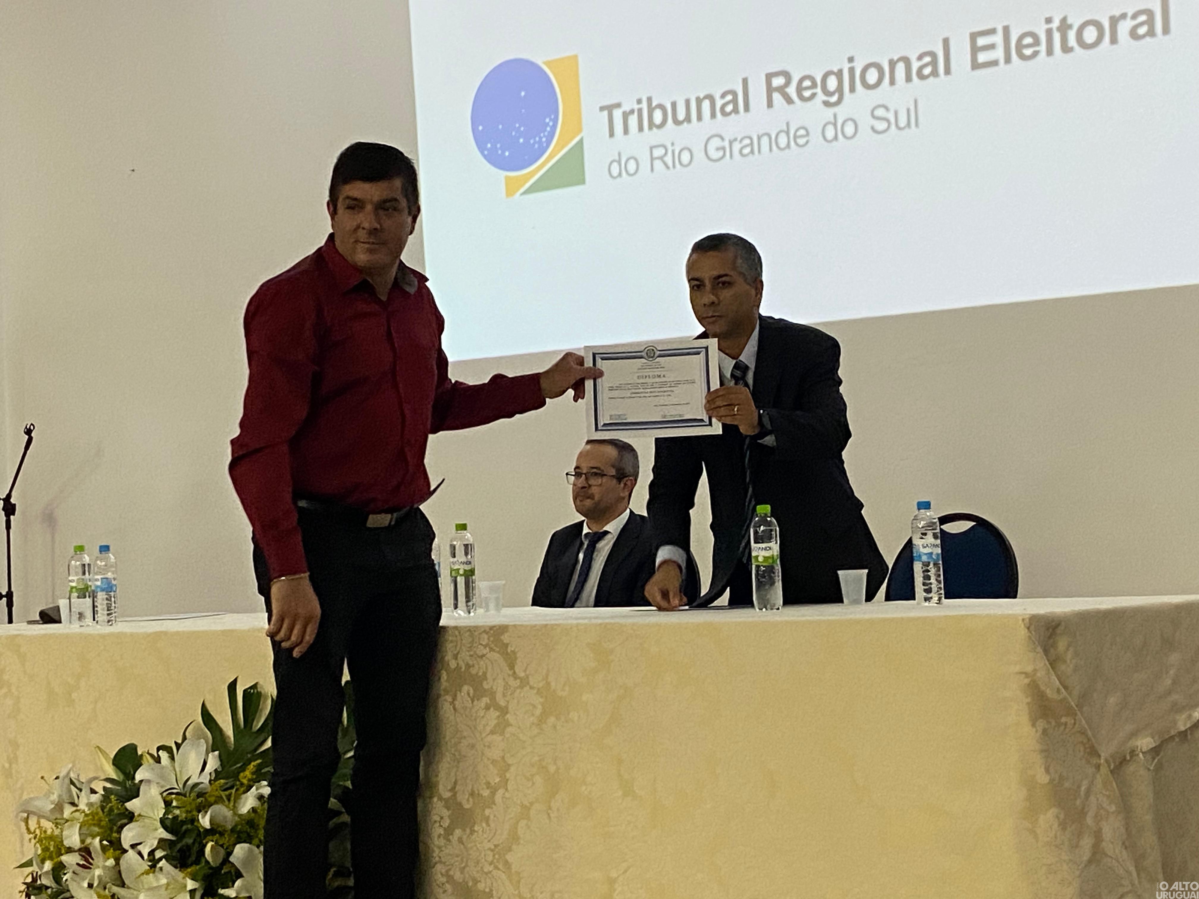 Diplomados eleitos nos municípios da 64ª Zona Eleitoral