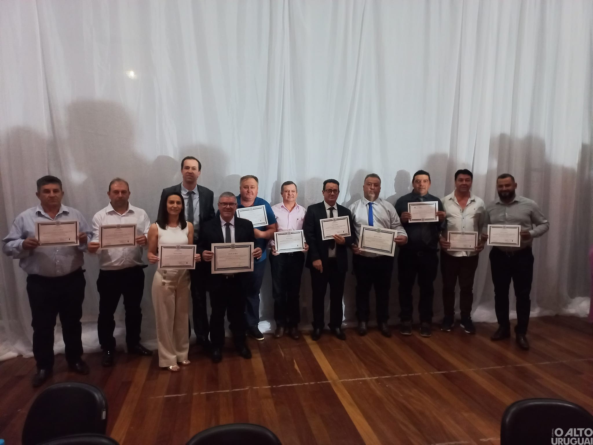 Diplomados prefeitos e vice-prefeitos eleitos em Palmeira das Missões e Boa Vista das Missões