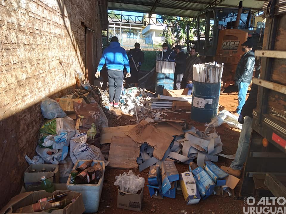 Boa Vista das Missões: duas toneladas de lixo eletrônico são descartadas