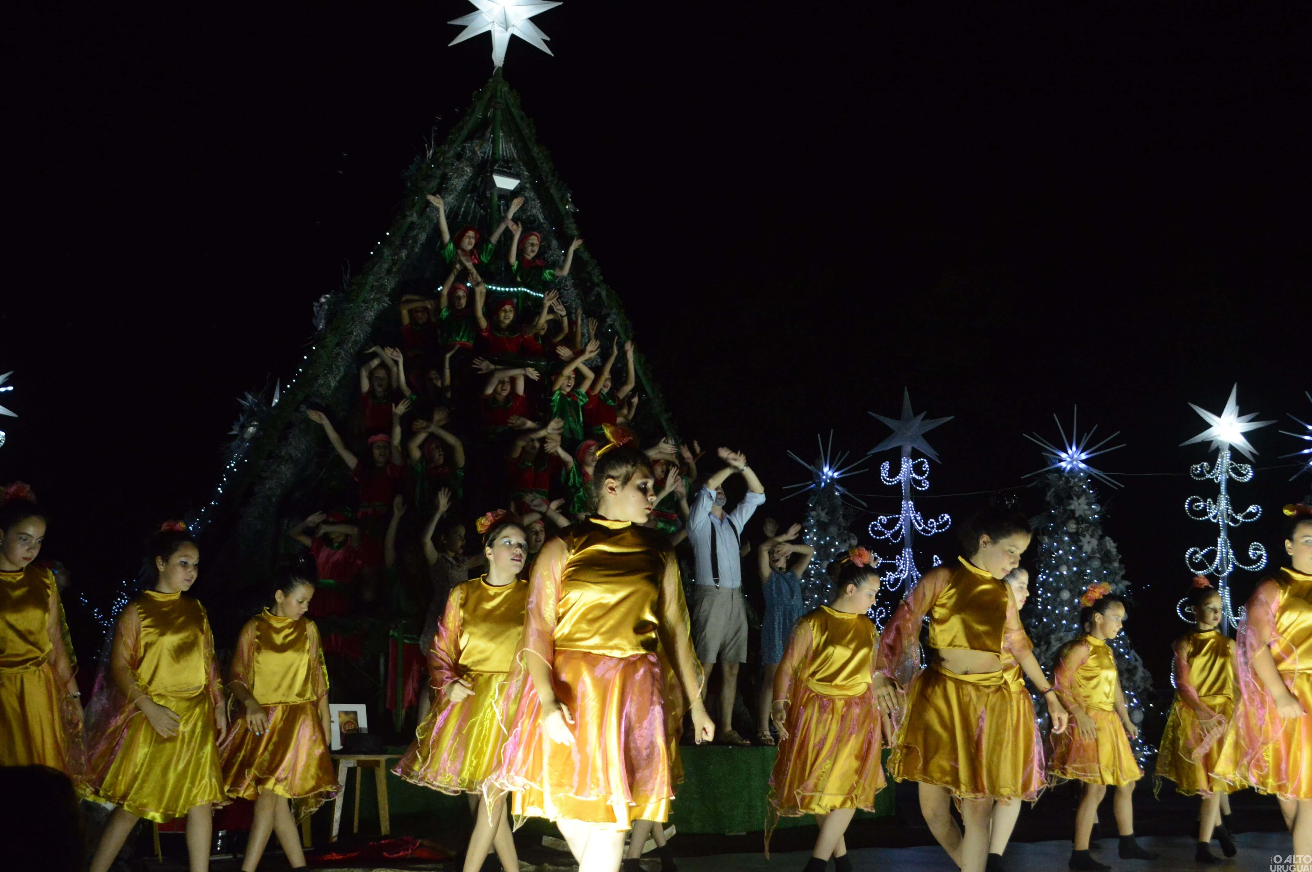 Árvore Cantante encanta noite do Frederico em Luz