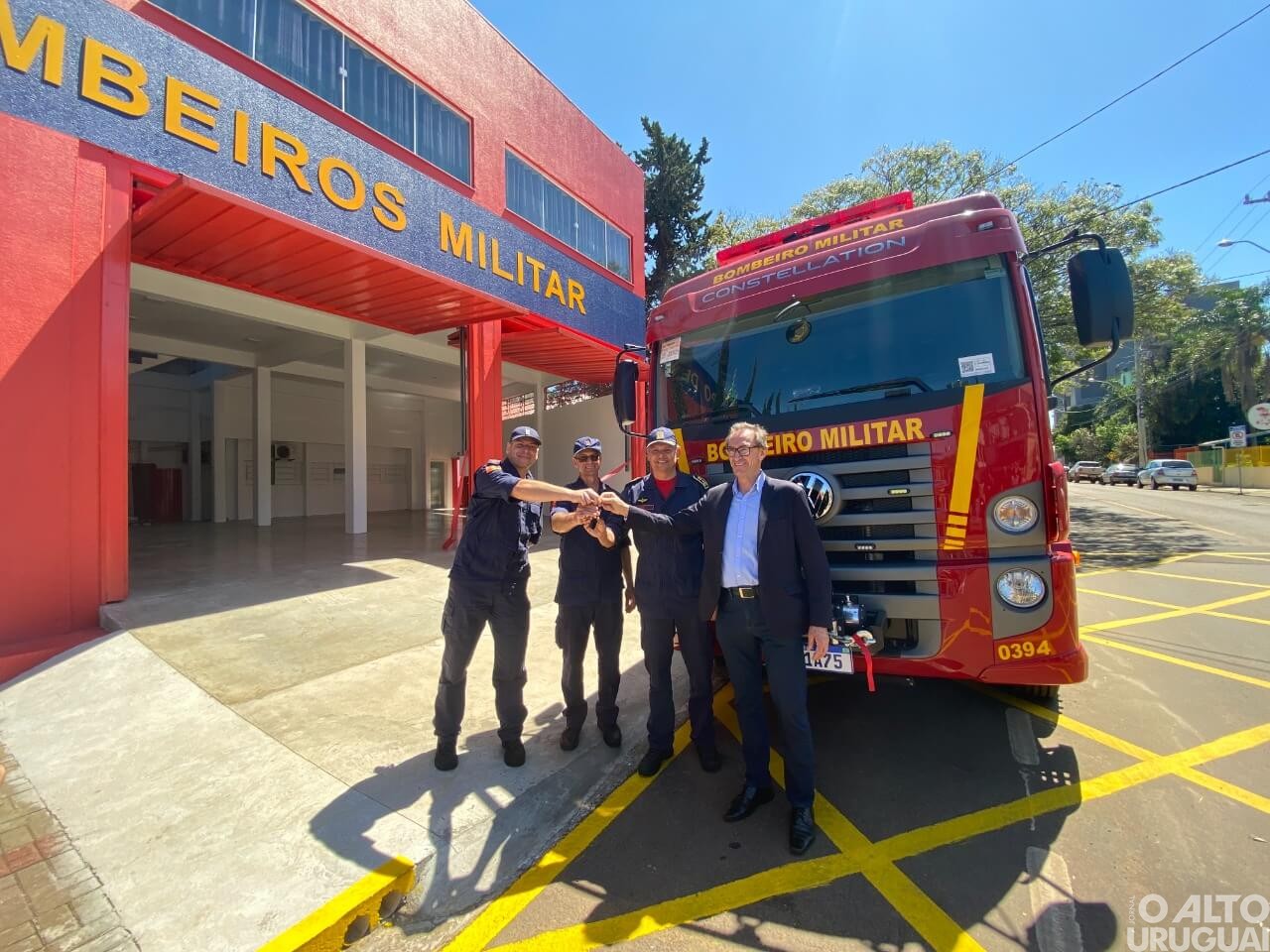 Corpo de Bombeiros de FW inaugura novas instalações